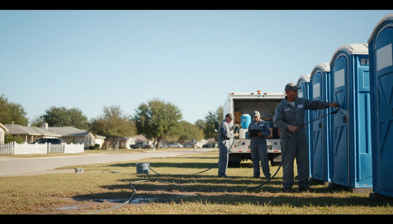 Long-Term Portable Toilet Rental in Camden Wyoming, DE near me